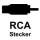 RCA-Stecker (Cinch)