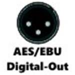 AES/EBU Ausgang (XLR Stecker)