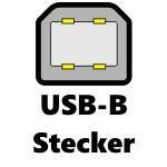 USB Typ B Stecker