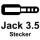 3.5mm Jack Stecker