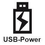 Geräte mit USB-Power beziehen die benötigte...