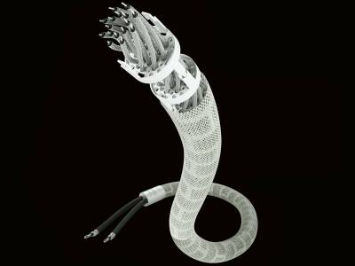 Inakustik Referenz LS-4004 AIR Pure Silver (BFA Banana & Kabelschuh-Adapter, Single-Wire, 3,0 Meter, Stereo)