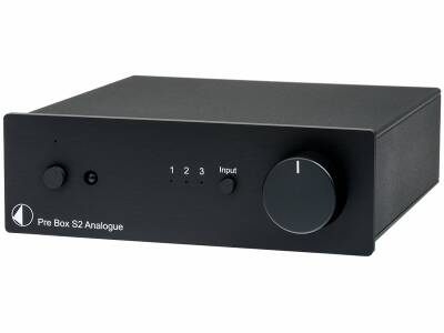 Pro-Ject Pre Box S2 Analogue (Schwarz)