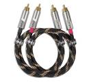 FiiO LR-RCA4 (Dual-Cinch-Kabel, 0,2 Meter, S)